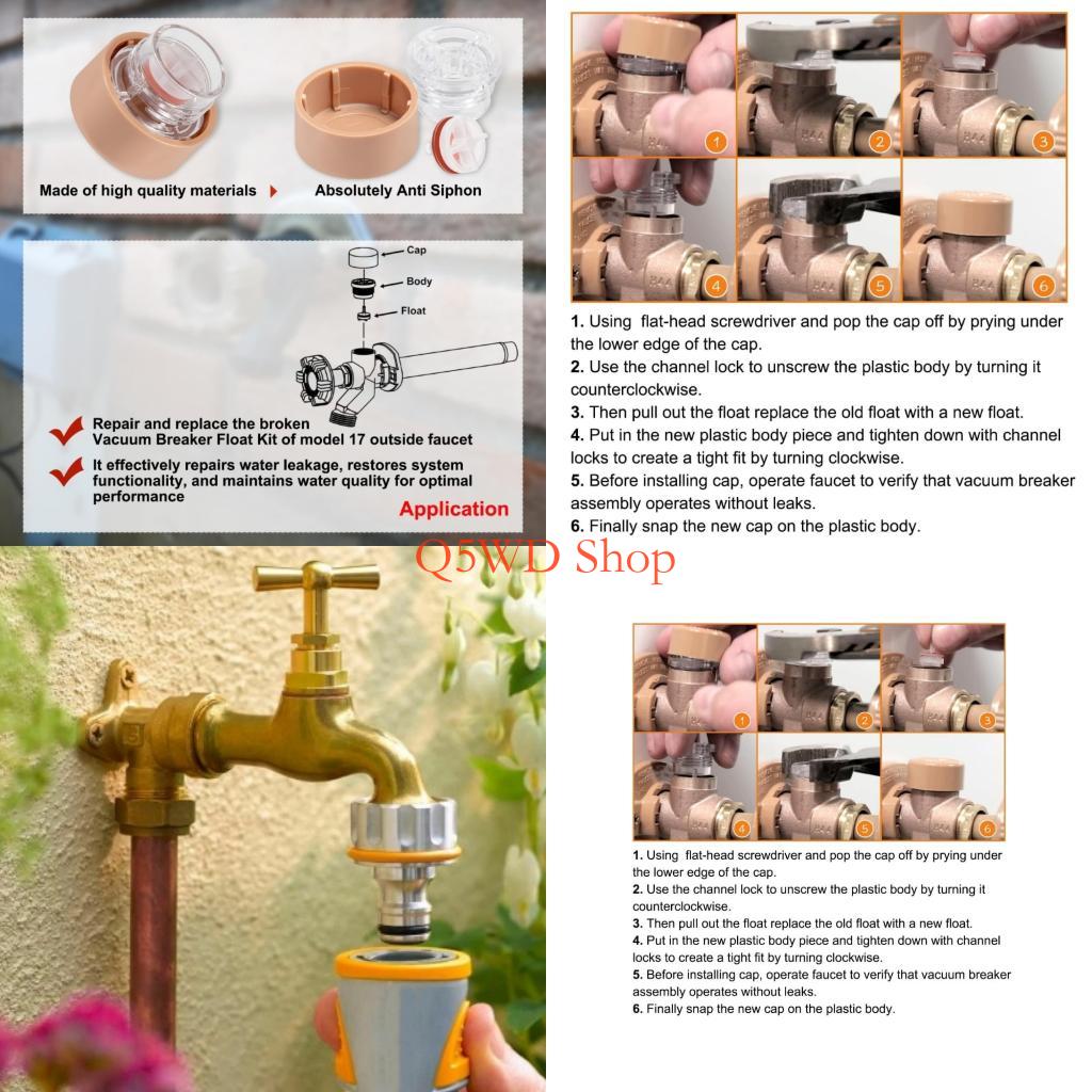 Float Ball Valve - Q5WD -17VB เบรกเกอร์สูญญากาศลูกลอยชุดโลหะทนต่อการกัดกร่อนติดตั้งอย่างรวดเร็ว