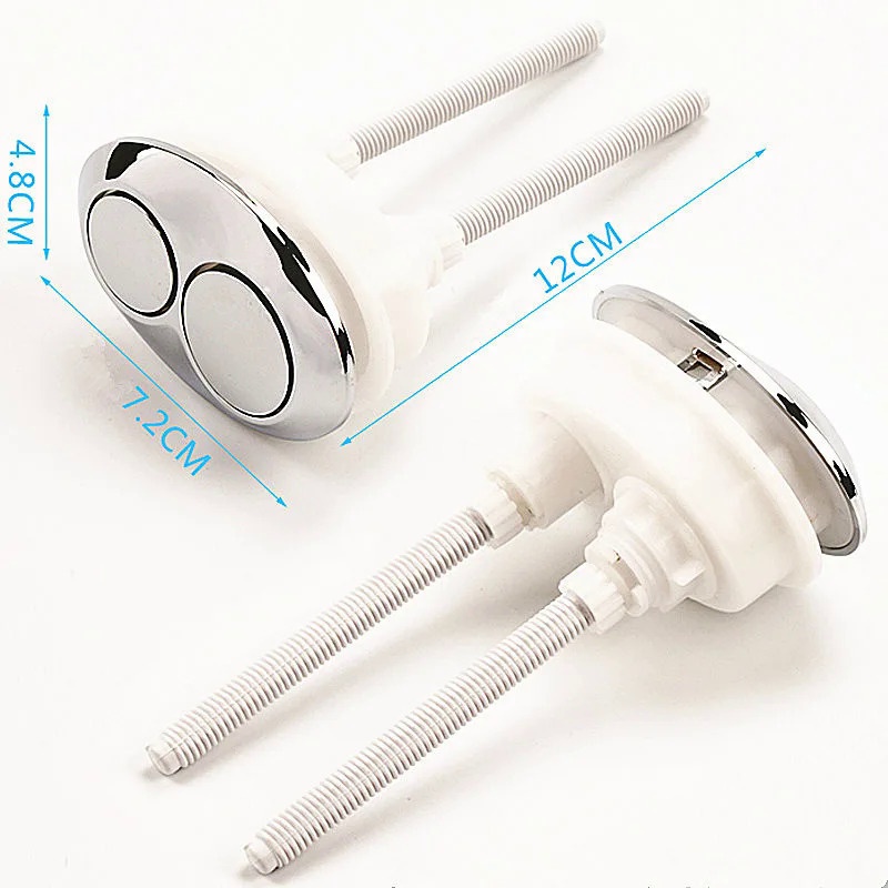 Toilet Fill Valve - ฝารองนั่งชักโครกแบบปลดเร็ว รุ่นทันสมัย พร้อมฝาปิดแบบปิดนุ่มนวล ปุ่มกดชำระล้างสองแบบ ขนาดยาวและมาตรฐาน ทำความสะอาดง่าย