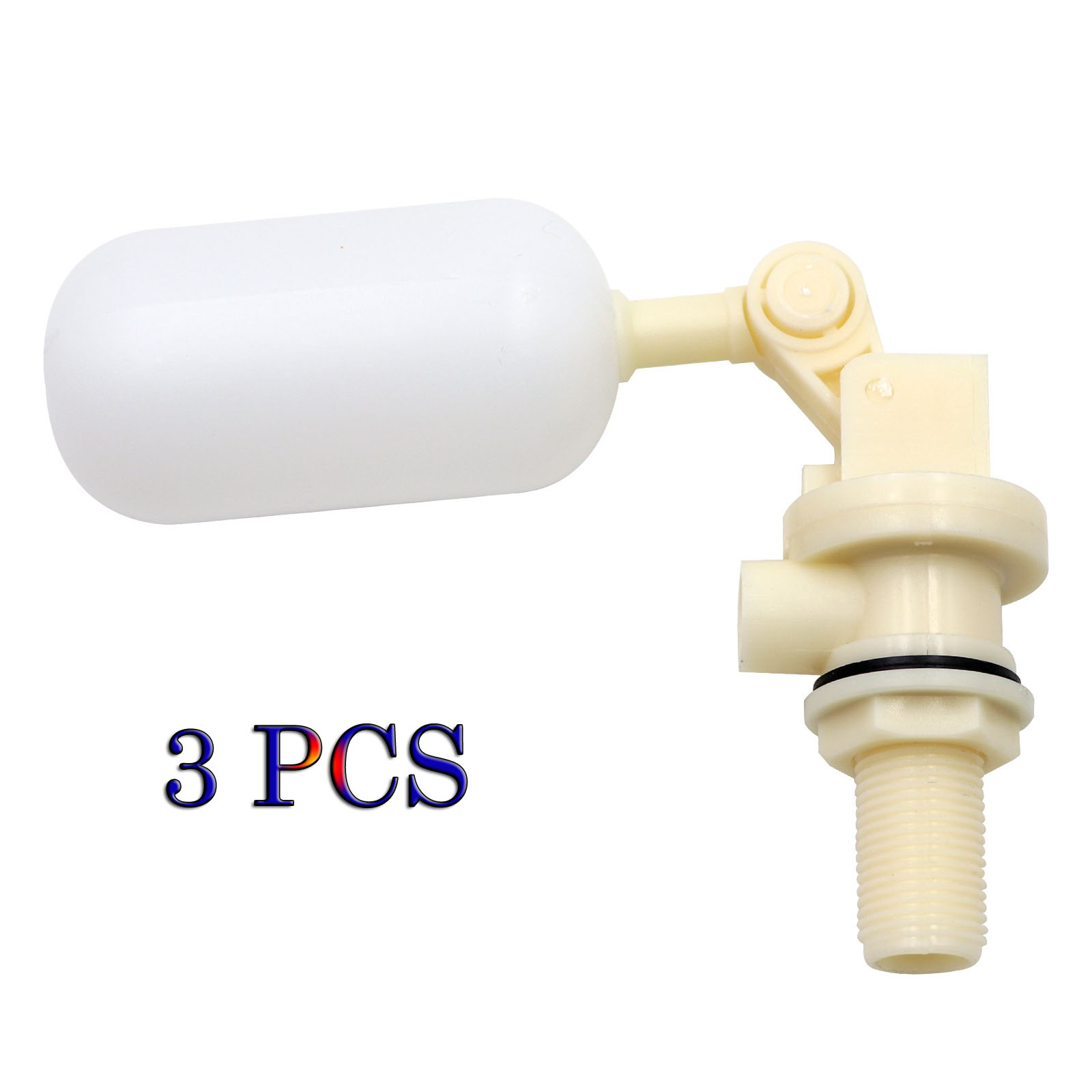 Float Ball Valve - วาล์วลูกลมแบบปรับแขนได้ 3 ชิ้น วาล์วควบคุมระดับน้ำแบบลูกลมขนาด 1/2 นิ้ว