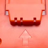 Black+Decker Tool 20V Max - ชั้นวางแบตเตอรี่ลิเธียมไอออน 20V Max สำหรับติดผนัง ใช้จัดเก็บเครื่องมือไร้สายของ Black